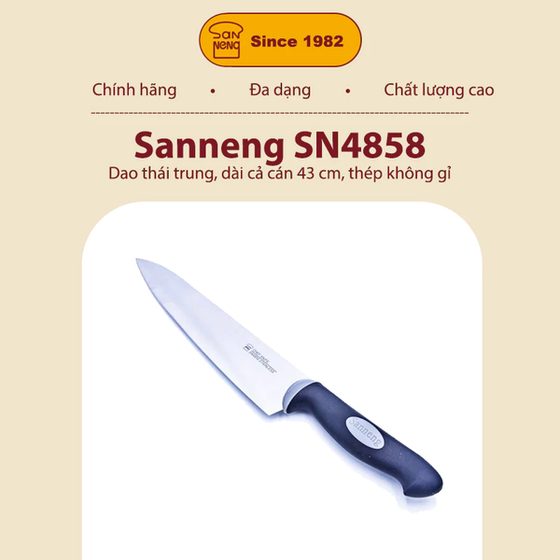 Sanneng SN4858 - Dao Chef 30cm